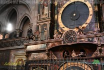 Die zahlreichen Anzeigen werden durch ein komplexes mechanisches Uhrwerk gesteuert. (Bild: Stefan Siedler)